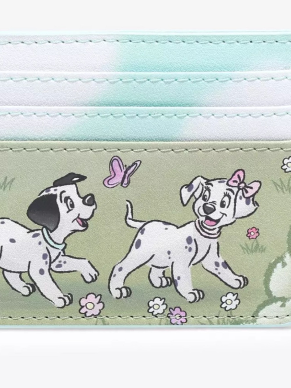 Loungefly Disney 101 Dalmatians Puppies Flowers Cardholder